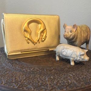 Vintage Nima Jaguar shoulder/cross- body bag.